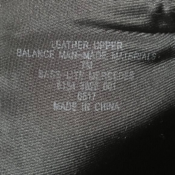 Bass Lite Mercedes Black Leather Side Zip Ankle Bootie Size 7M - Picture 7 of 7